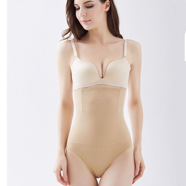 Butt Lifting Byxor High Waist Byxor BEIGE M-L beige M-L