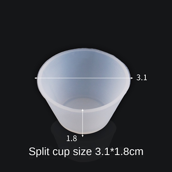 Silikon blandekopp Målekopp D D D