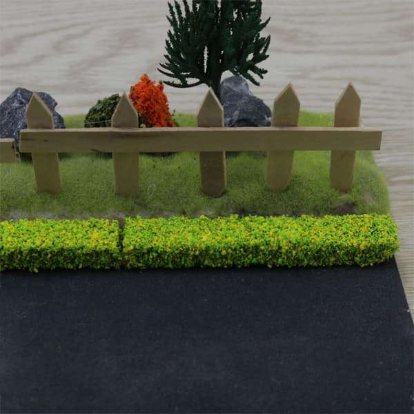 3 ark miniatyrträdgårdsdekor, slitstark statisk 2 2 2