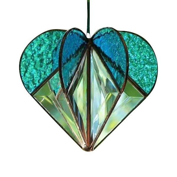3D Hjärthänge Solfångare Ornament E E E