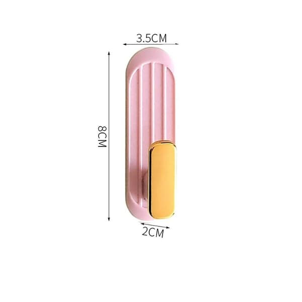 4 kpl Rei'itysvapaat koukut Pyyhekoukku VÄRI 1 VÄRI 1 Color 1