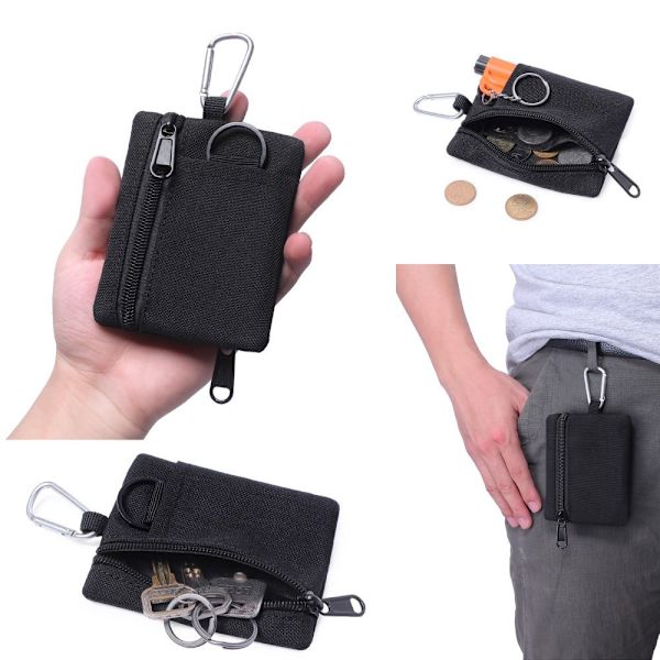 Tactical Key Bag Fanny Pack SORT BLACK