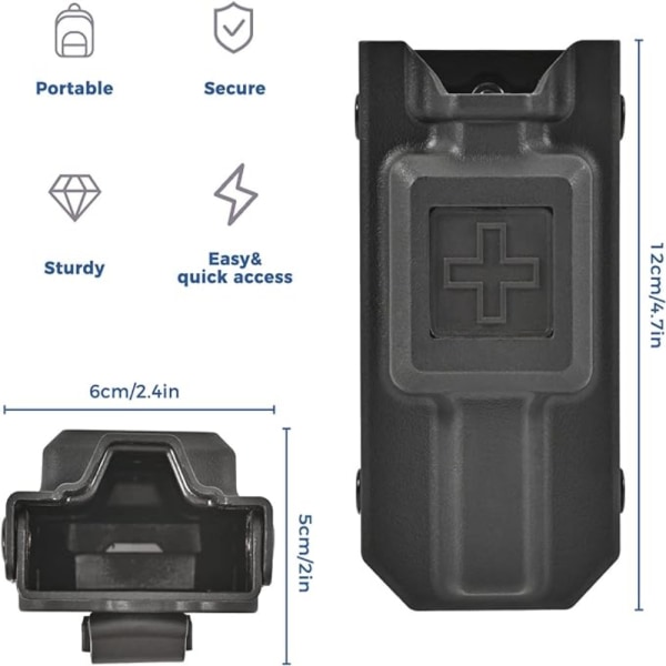 Tourniquet Holder Tourniquet Opbevaringsboks Passer til Molle-udstyr