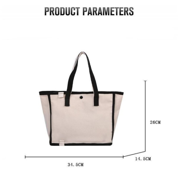 Lærred Tote Bag Håndholdt Tote Bag GRØN green
