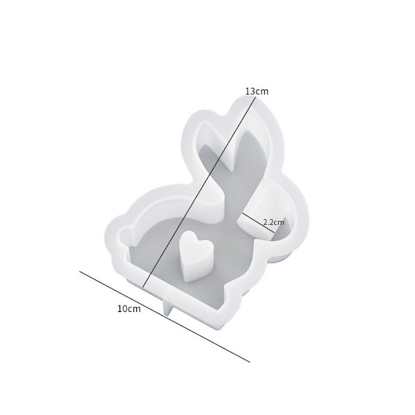 Lysholderform Lysestake Silikonformer B B B