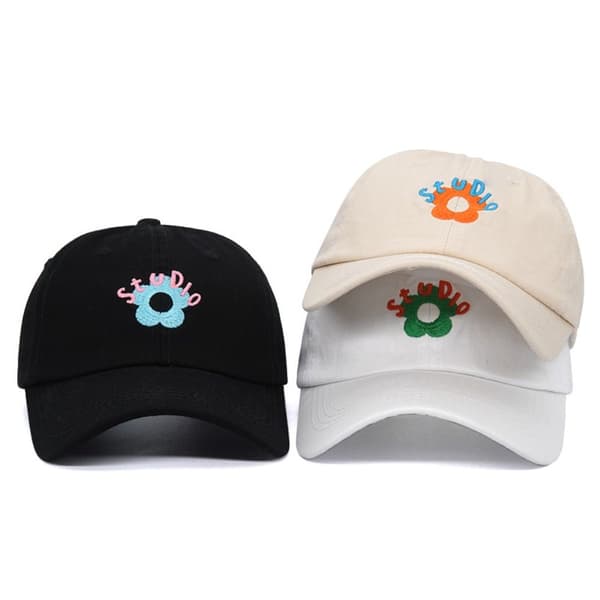 Baseballcaps med skygge HVIT white