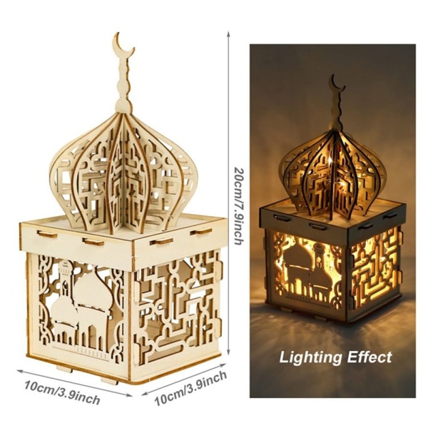 Eid Mubarak LED-lampor STYLE 1 STYLE 1