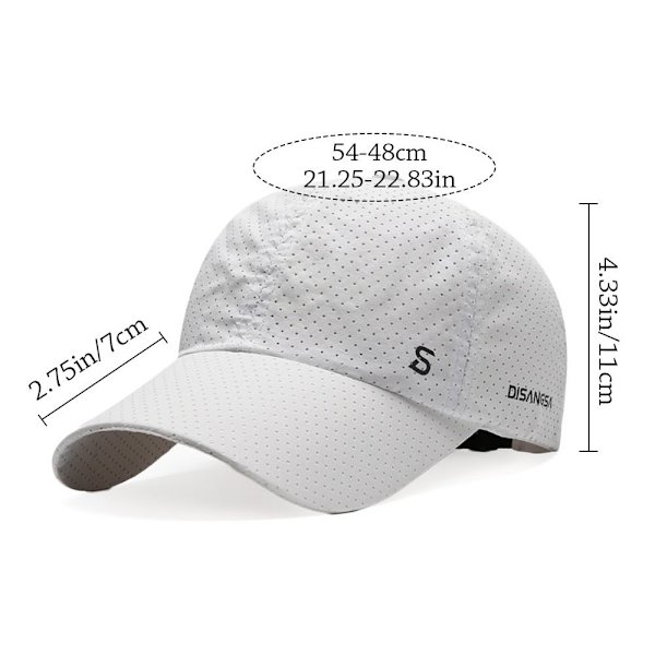 Cap Solskydd LJUSGRÅ ANDAS STIL ANDAS Light grey Breathable Style-Breathable Style