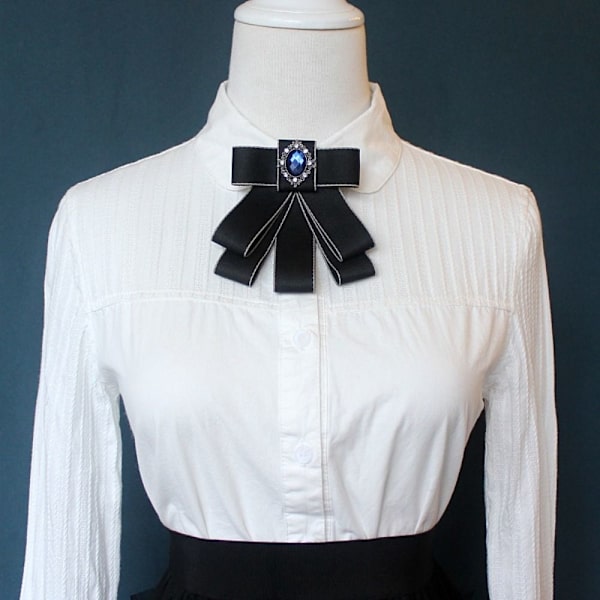 Rusetti Bowknot rintakorut PUNAINEN Red