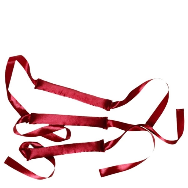 Curling Rod Ribbon Hårrullar VINRÖTT wine red