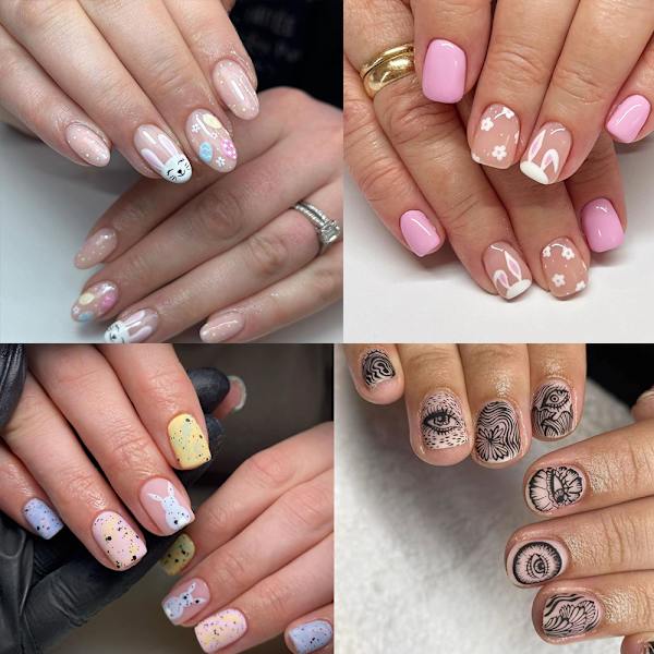 French Fake Nails Tekokynnet DJ-22 DJ-22 DJ-22
