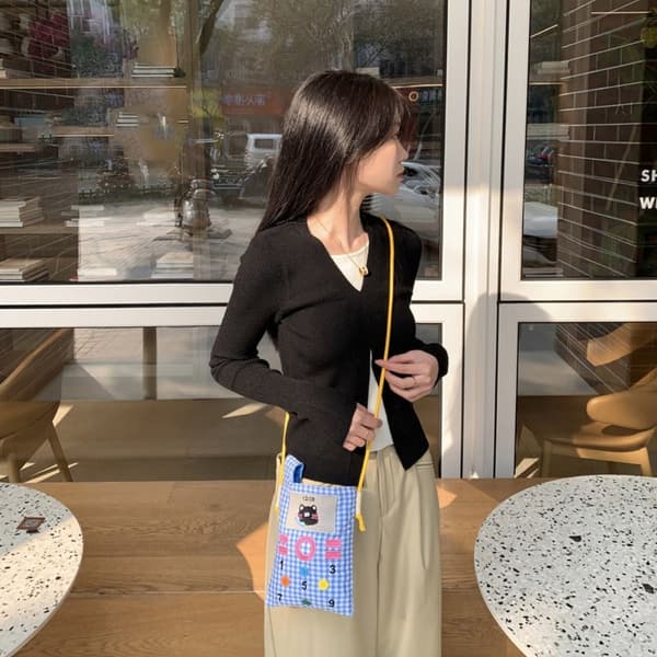 Crossbody tasker skuldertaske BLÅ blue