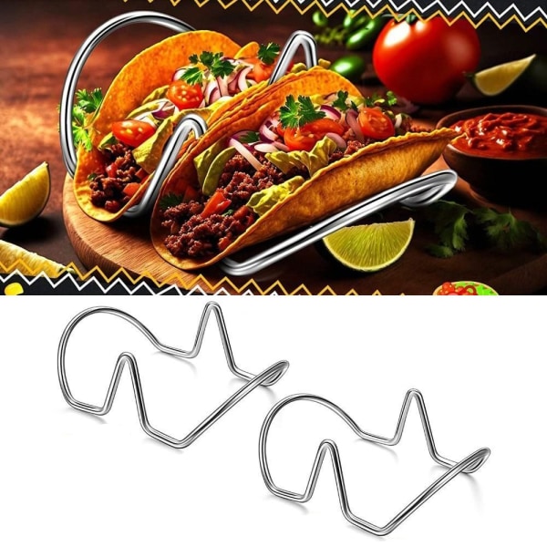 Taco Holder Tortilla Rack 2 GRIDS 2 GRIDS 2 Grids