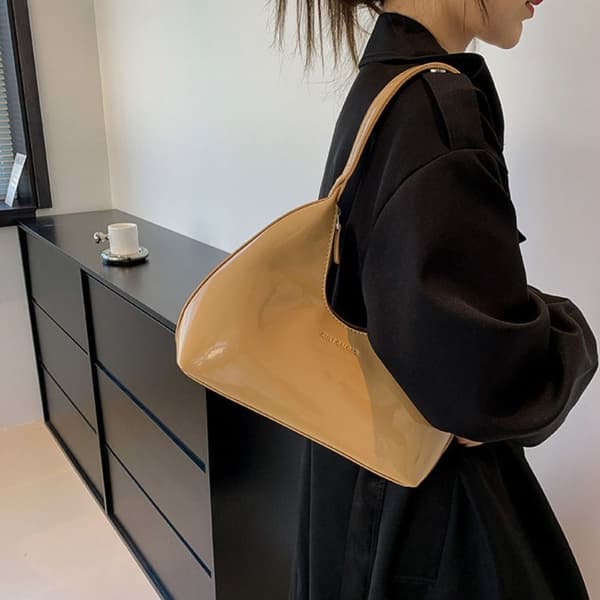 Axelremsväska Totes Väska KAFFE coffee