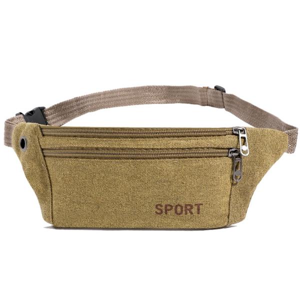 Fanny Pack Løbetasker KHAKI KHAKI Khaki
