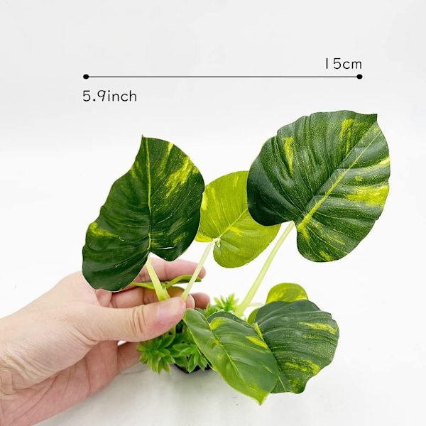 Kunstige vannplanter Fisketankplanter A A A