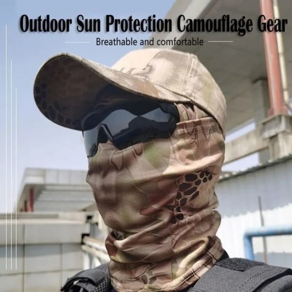 Camouflage Balaclava Mask Sommer Baseball Caps 02 02 02