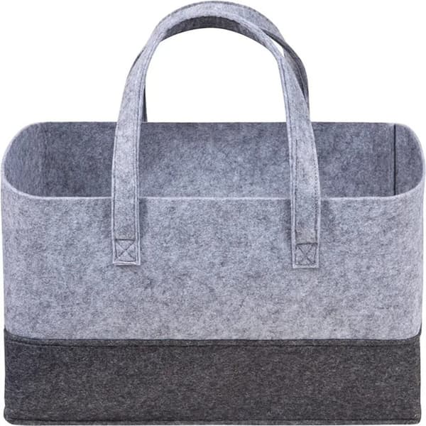 Filt Håndveske GRÅ&MØRKEGRÅ Grey&Dark Grey