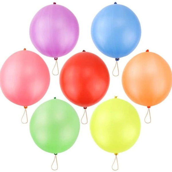 10 Stk Punch Bounce Balloner Punching Ballon Tykke Sjov Ballon