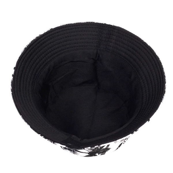 Coconut Tree Bucket Hat Visir Bucket Cap SVART Black