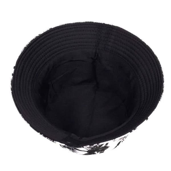 Coconut Tree Bucket Hat Visir Bucket Hat SORT Black