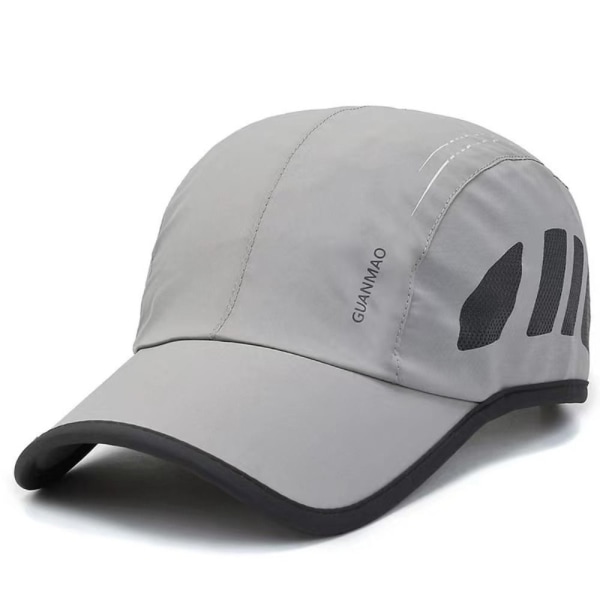 Hurtigtørrende Mesh Peaked Cap Sports Golf Baseball Cap BLÅ blue