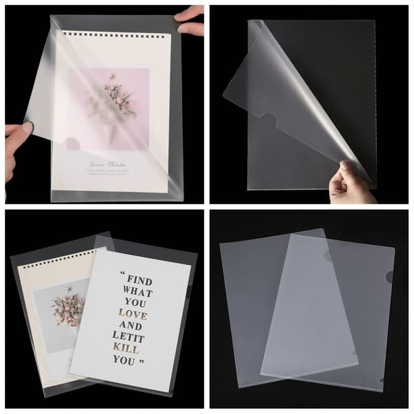 1/5 STK A4 Arkivmappe Dokumentholder 18C-5PCS 18C-5PCS 18c-5pcs