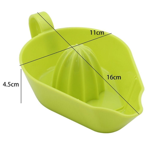 Manuell Juicer Juice Maker GRØNN Green