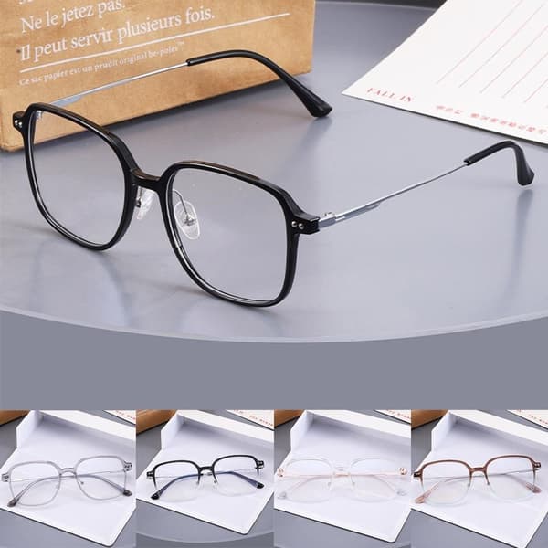 Anti-blått lys briller dekorative briller 2 2 2