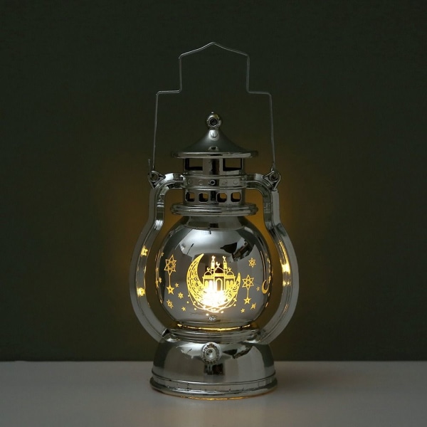 2023 Eid Mubarak Ornaments LED Lantern Light Ramadan