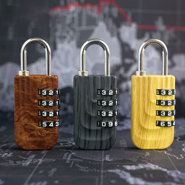 Firesifret passordlås for hybelskap 2