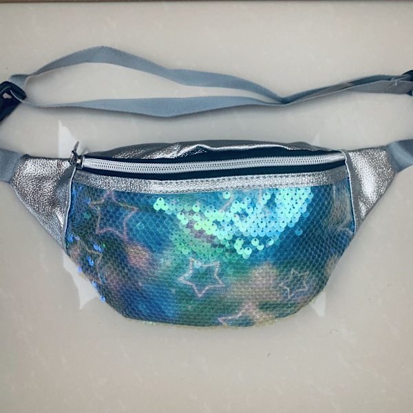 Blingbling Paljett Bröstväska Laser Shining Crossbody Bag GRÖN green