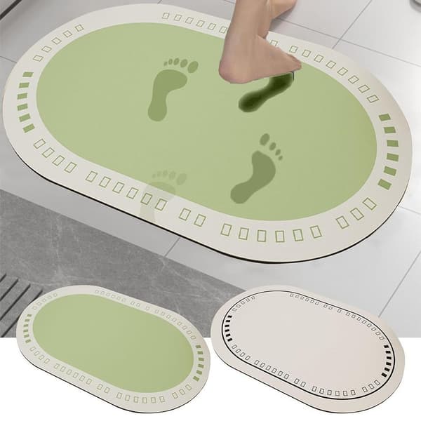 Baderomsmatte Dusjmatte GRØNN Green