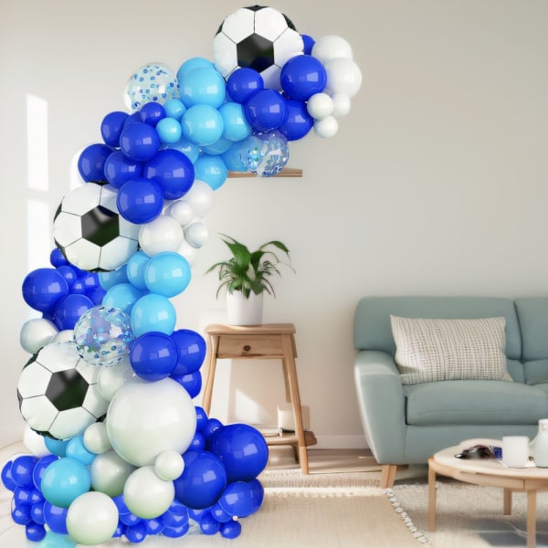 Jalkapalloteema Balloon Arch Kit Garland Kit