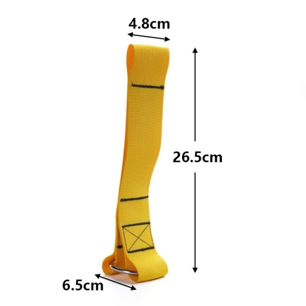 Dumbbell Load Bearing Bælte Loading Pin SORT Black