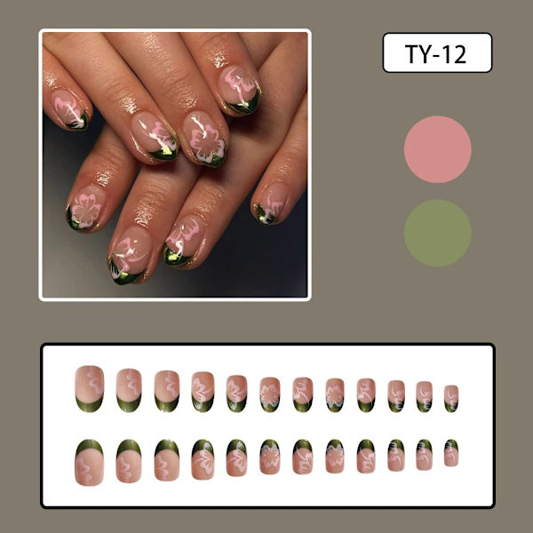 Franske falske negle falske negle TY-12 TY-12 TY-12