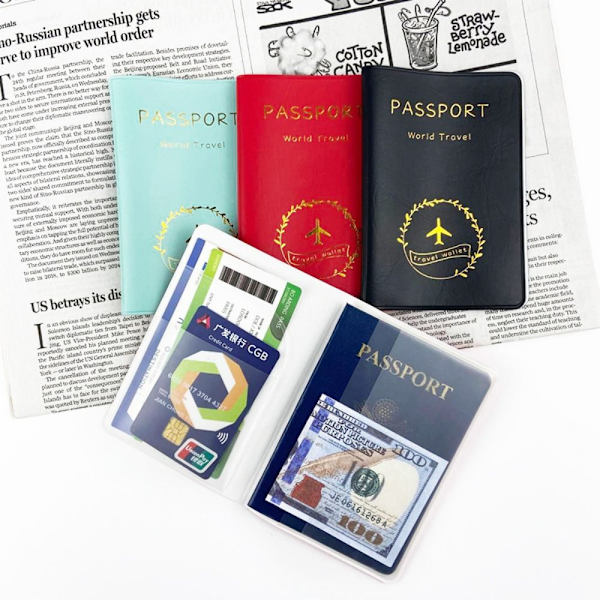 Pass Cover Dokument Case VIT White