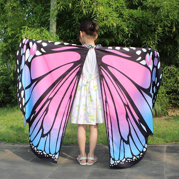 Butterfly Cape Butterfly Wings Sjal 02 02 02