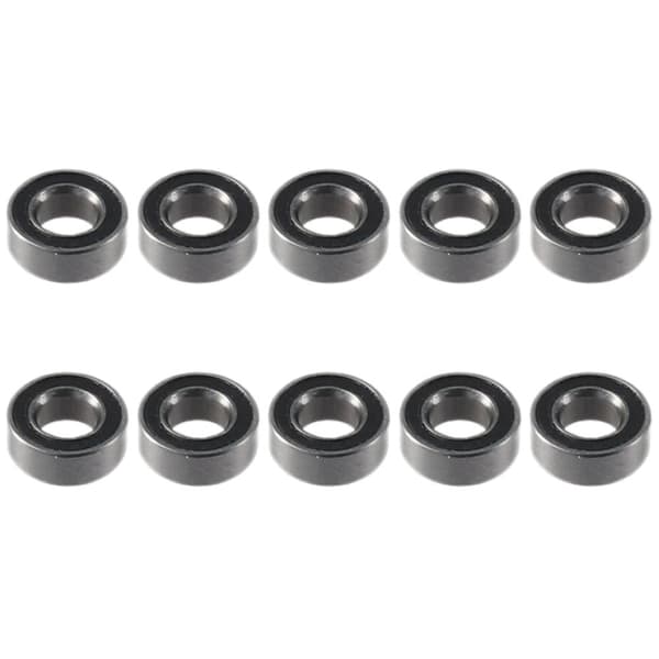 10 st spårkullager dubbeltätade lager MR84-2RS MR84-2RS 4x8x3mm