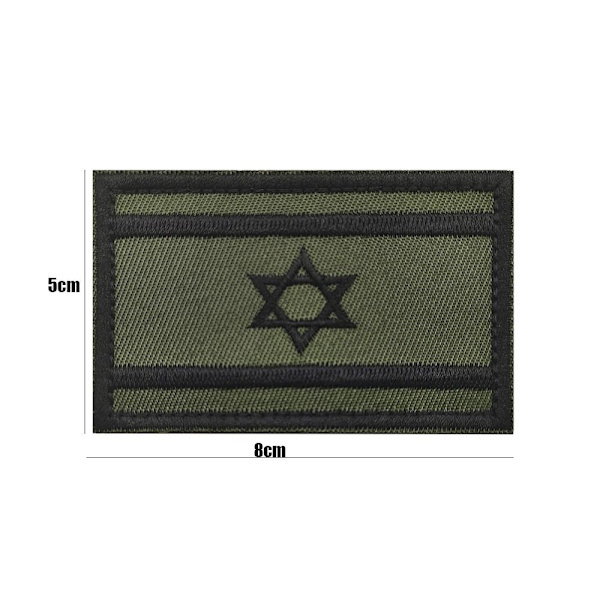Army Rank Patch Brodery Etikett 8 8 8