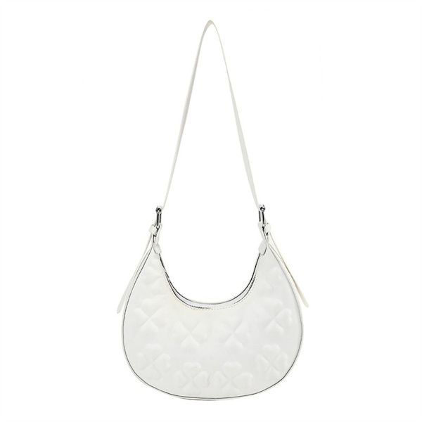 Axelväska Clutch Handväskor VIT white