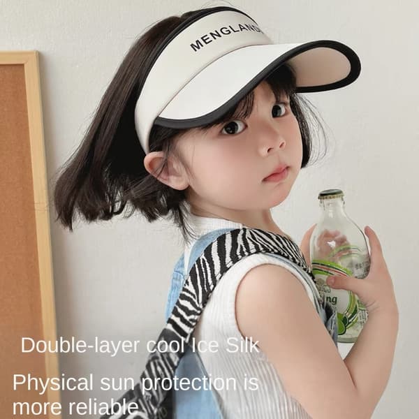 Solhattar för barn Sport Solhatt VIT White