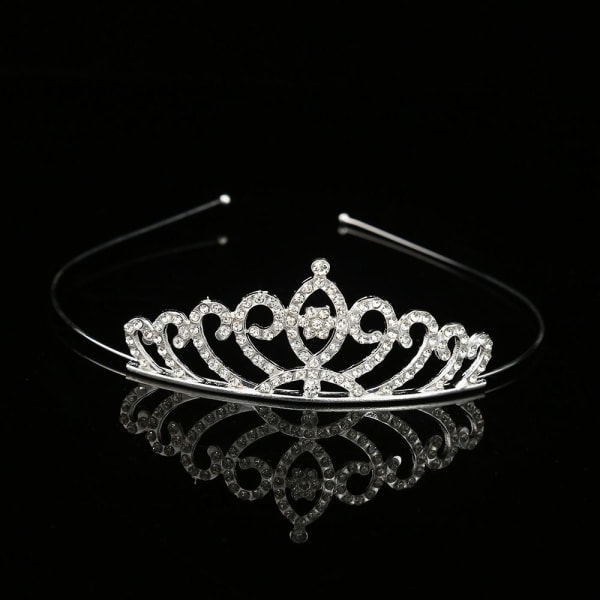 Kristallbröllop Tiaror Queen Princess Crown F F F