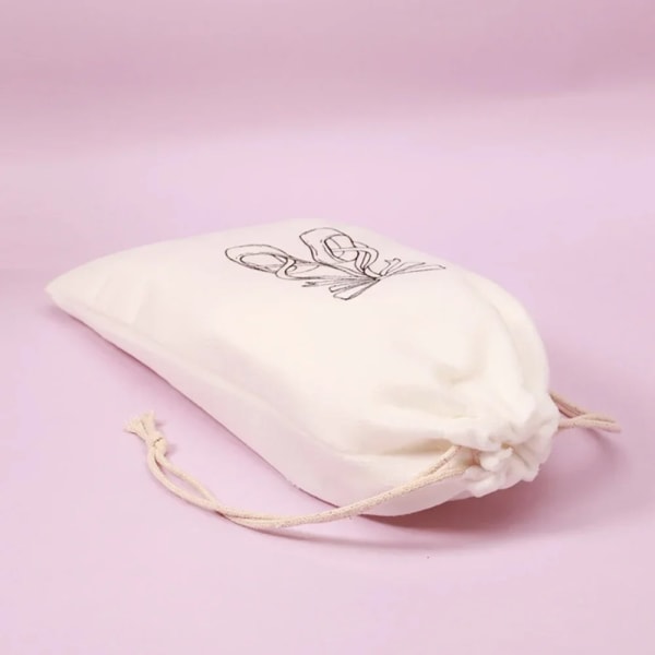 Dansesko opbevaringstaske Bundle Mouth Velvet Bag C C C