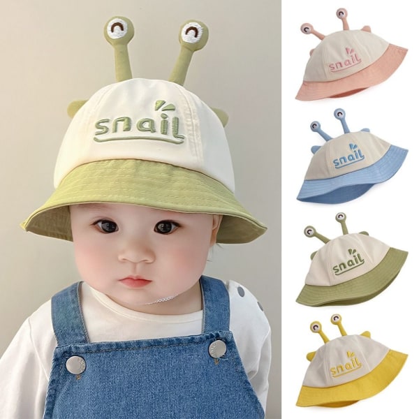 Baby Bucket Hat Solhætte GUL Yellow