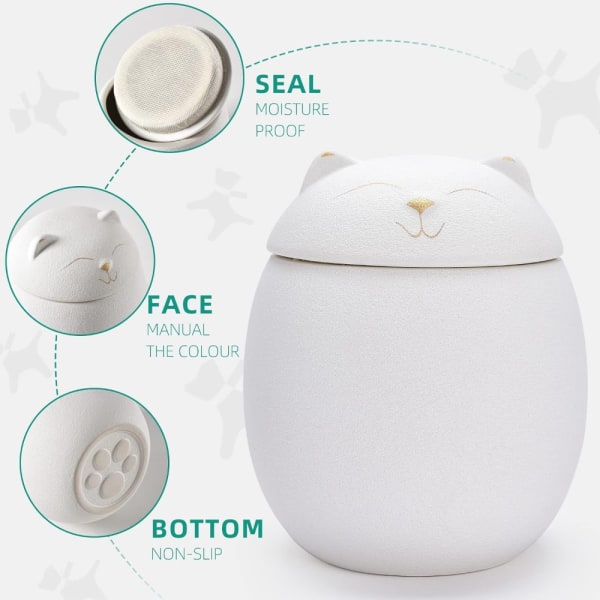 Pet Ask Box Hundeformet Urne Katte Box Ashes Keepsake