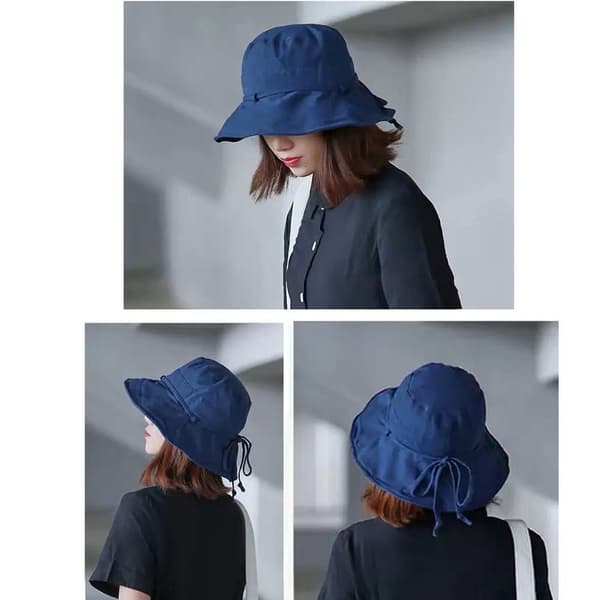 Dame Solhatt Bøttehatt KHAKI khaki