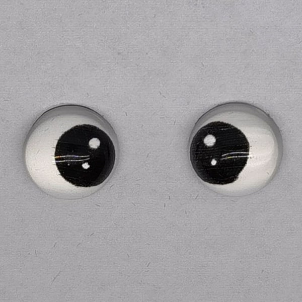 Nuket Eyeballs Lasi Dolls Eyes SILMÄPULAT OIKEALLA 1 1 Eyeballs on Right1