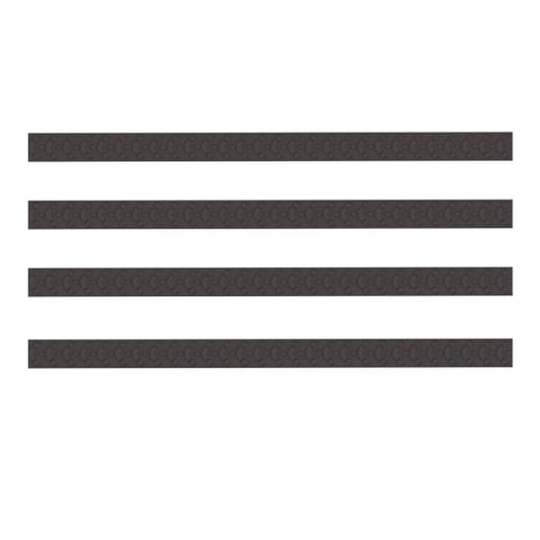 4 st skydd för resväskhjul black