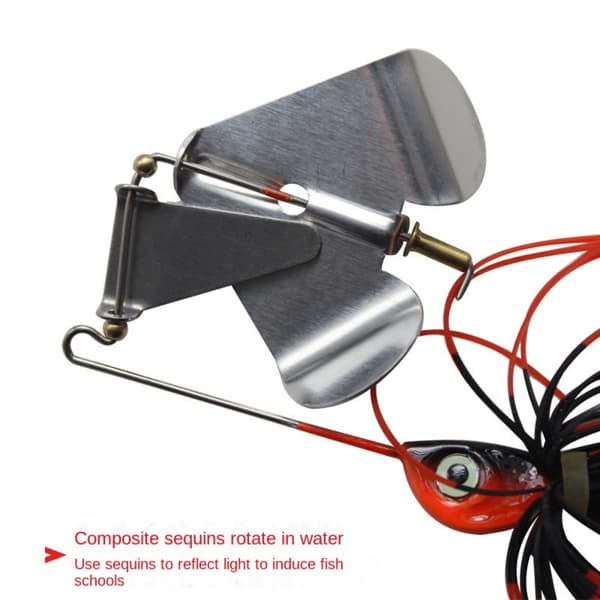 Beard Buzzbait kalastusviehe VÄRI 2 Color 2